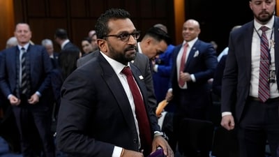 Kash Patel, President Donald Trump's choice to be director of the FBI, departs following a confirmation hearing before the Senate Judiciary Committee at the Capitol in Washington, Thursday, Jan. 30, 2025. (AP) Kash Patel, President Donald Trump's choice to be director of the FBI, departs following a confirmation hearing before the Senate Judiciary Committee at the Capitol in Washington, Thursday, Jan. 30, 2025. (AP)