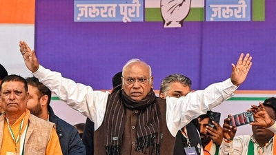 Congress Chief Mallikarjun Kharge said Congress always respected the Office of the President. (ANI) Congress Chief Mallikarjun Kharge said Congress always respected the Office of the President. (ANI)