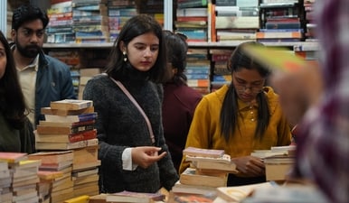 New Delhi Book Fair 2025 (File Photo: Gokul VS/ HT (For representational purpose only))