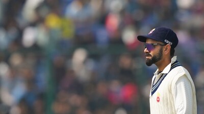 Delhi's Virat Kohli on the first day of a Ranji trophy cricket match between Delhi and Railways (PTI) Delhi's Virat Kohli on the first day of a Ranji trophy cricket match between Delhi and Railways (PTI)