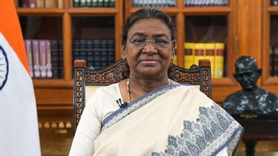President Droupadi Murmu lauds govt initiative for the climate change (ANI) President Droupadi Murmu lauds govt initiative for the climate change (ANI)