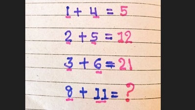 A brain teaser shared on X left many puzzled. (X/@brainyquiz_) A brain teaser shared on X left many puzzled. (X/@brainyquiz_)
