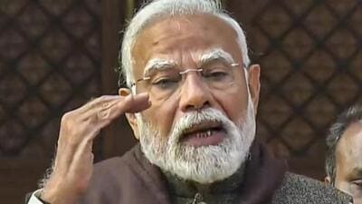 The PM reiterated that to give pace to development, the mantra of perform, reform and transform had to be followed. (PTI photo) The PM reiterated that to give pace to development, the mantra of perform, reform and transform had to be followed. (PTI photo)