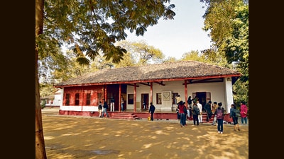 The Sabarmati Ashram today (Wikimedia Commons) The Sabarmati Ashram today (Wikimedia Commons)