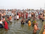 Mahakumbh: Over 5.42 million devotees take dip in Triveni waters (ANI Photo/Shrikant Singh) Mahakumbh: Over 5.42 million devotees take dip in Triveni waters (ANI Photo/Shrikant Singh)