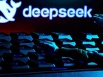 FILE PHOTO: The deepseek logo, a keyboard, and robot hands are seen in this illustration taken January 27, 2025. REUTERS/Dado Ruvic/Illustration/File Photo