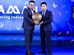 Sachin Tendulkar was honoured with BCCI's CK Nayudu Lifetime Achievement Award during the Naman Awards on Saturday. Sachin Tendulkar was honoured with BCCI's CK Nayudu Lifetime Achievement Award during the Naman Awards on Saturday.
