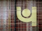 The logo of Punjab National Bank (PNB) is seen on a branch office window in New Delhi, India, February 27, 2018.