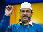 AAP convener Arvind Kejriwal addresses a public meeting in support of AAP candidate Jai Bhagwan Upkar at Bawana. AAP convener Arvind Kejriwal addresses a public meeting in support of AAP candidate Jai Bhagwan Upkar at Bawana.