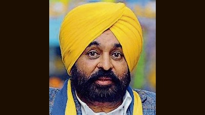 Chief minister criticises Centre for not announcing MSP for crops or any package for the state’s industry. (Bhagwant Mann-X) Chief minister criticises Centre for not announcing MSP for crops or any package for the state’s industry. (Bhagwant Mann-X)
