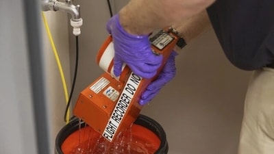 Investigators have retrieved the black box from the Army Black Hawk helicopter that plunged into the Potomac River after colliding with a commercial airliner. That flight data recorder and two others that were previously retrieved from the aircraft are being examined. (AP) Investigators have retrieved the black box from the Army Black Hawk helicopter that plunged into the Potomac River after colliding with a commercial airliner. That flight data recorder and two others that were previously retrieved from the aircraft are being examined. (AP)
