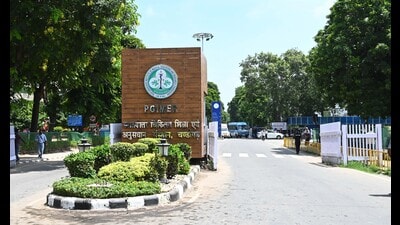 Dr Vivek Lal, director, PGIMER, expressed his satisfaction with the revised budget, despite the shortfall from the requested amount (HT)