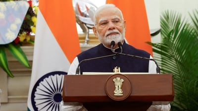 On their 49th Raising Day, Prime Minister Narendra Modi commended the Indian Coast Guard on Saturday for their valour, commitment, and unwavering watchfulness in defending our extensive coastline. (REUTERS/Adnan Abidi)