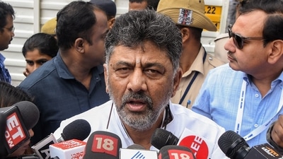 Karnataka Deputy Chief Minister DK Shivakumar (ANI)