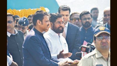 MVA filed false cases against Fadnavis and Shinde, alleged MLA Darekar (Bhushan Koyande / HT) MVA filed false cases against Fadnavis and Shinde, alleged MLA Darekar (Bhushan Koyande / HT)