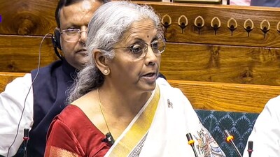 Union Finance Minister Nirmala Sitharaman presents the Union Budget 2025-26 in the Lok Sabha, in New Delhi, (Sansad TV) Union Finance Minister Nirmala Sitharaman presents the Union Budget 2025-26 in the Lok Sabha, in New Delhi, (Sansad TV)