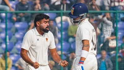 For Railways, Sangwan struck four times and was impressive. (PTI) For Railways, Sangwan struck four times and was impressive. (PTI)