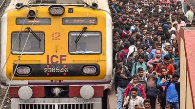 Passengers get off a train at a railway station on the day of Union Budget 2025-26 presentation, in Kolkata, Saturday, Feb. 1, 2025. (PTI) Passengers get off a train at a railway station on the day of Union Budget 2025-26 presentation, in Kolkata, Saturday, Feb. 1, 2025. (PTI)
