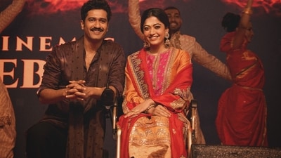Vicky Kaushal and Rashmika Mandanna promoted Chhaava in Hyderabad. Vicky Kaushal and Rashmika Mandanna promoted Chhaava in Hyderabad.