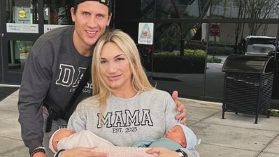 Hulk Hogan’s daughter, Brooke Hogan and her husband, Steven Oleksy, welcomed twins on January 18 (Instagram/ Brooke Oleksy) Hulk Hogan’s daughter, Brooke Hogan and her husband, Steven Oleksy, welcomed twins on January 18 (Instagram/ Brooke Oleksy)