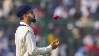 Virat Kohli during Delhi’s Ranji Trophy match against Railways. (PTI) Virat Kohli during Delhi’s Ranji Trophy match against Railways. (PTI)