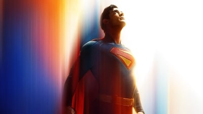 David Corenswet in the first poster of Superman. David Corenswet in the first poster of Superman.