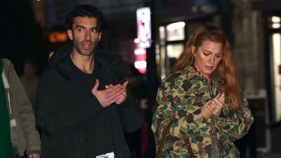 Justin Baldoni and Blake Lively on the sets of It Ends With Us Justin Baldoni and Blake Lively on the sets of It Ends With Us