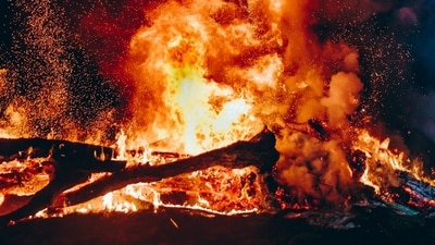 Elderly couple dies in Kerala fire; son suspected of setting the blaze. (Representational picture) Elderly couple dies in Kerala fire; son suspected of setting the blaze. (Representational picture)