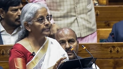 Budget 2025: The finance minister proposed Basic Customs Duty exemption for 36 drugs for cancer and rare diseases. (Sansad Tv) Budget 2025: The finance minister proposed Basic Customs Duty exemption for 36 drugs for cancer and rare diseases. (Sansad Tv)