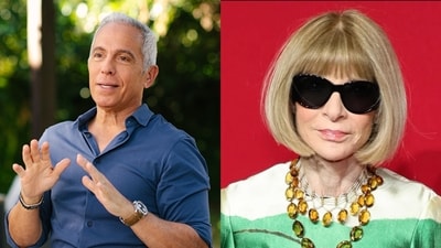 Geoffrey Zakarian and Anna Wintour Geoffrey Zakarian and Anna Wintour