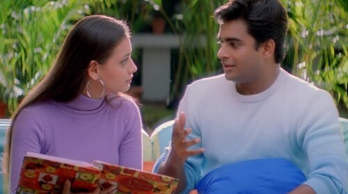 A still from Rehnaa Hai Terre Dil Mein A still from Rehnaa Hai Terre Dil Mein