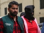 Delhi Police Special Cell and Haryana Police arrest Gangster Joginder Gyong in a joint operation in New Delhi on Saturday. Joginder has been convicted in 15 cases, including 5 murder cases. Delhi Police Special Cell and Haryana Police arrest Gangster Joginder Gyong in a joint operation in New Delhi on Saturday. Joginder has been convicted in 15 cases, including 5 murder cases.