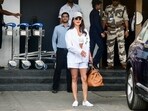 Priyanka Chopra arrives in Mumbai