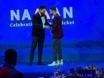 Agni Chopra couldn't be more elated to receive the award from India Test and ODI captain Rohit Sharma. Agni Chopra couldn't be more elated to receive the award from India Test and ODI captain Rohit Sharma.