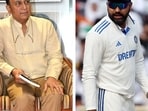 Sunil Gavaskar and Rohit Sharma. Sunil Gavaskar and Rohit Sharma.