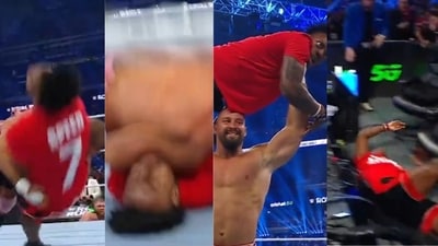 IShowSpeed made his Royal Rumble debut. IShowSpeed made his Royal Rumble debut.
