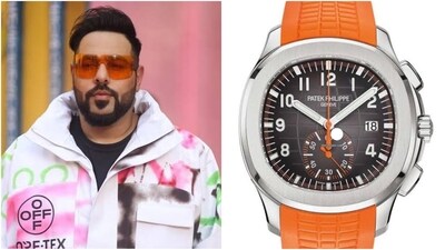 Badshah's stunning Patek Philippe watch priced at ₹1.12 crore. Badshah's stunning Patek Philippe watch priced at ₹1.12 crore.