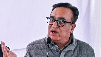All India Congress Committee (AICC) Treasurer Ajay Maken addresses a press conference in New Delhi. (ANI) All India Congress Committee (AICC) Treasurer Ajay Maken addresses a press conference in New Delhi. (ANI)