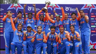 India have won the U-19 Women's T20 World Cup for the second time (PTI) India have won the U-19 Women's T20 World Cup for the second time (PTI)