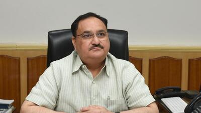 JP Nadda. (Arvind Yadav/HT PHOTO) JP Nadda. (Arvind Yadav/HT PHOTO)
