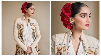 Dressed in Rohit Bal's heavily embellished ivory outfit, Sonam Kapoor shared in her caption alongside photos of herself, "An honour to walk in tribute to the legendary Rohit Bal at @fdciofficial x @blenderspridefashiontour." Dressed in Rohit Bal's heavily embellished ivory outfit, Sonam Kapoor shared in her caption alongside photos of herself, "An honour to walk in tribute to the legendary Rohit Bal at @fdciofficial x @blenderspridefashiontour."