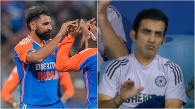 Mohammed Shami picked the wicket during his second over (PTI/Hotstar)