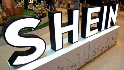 A view of a Shein pop-up store at a mall in Singapore April 4, 2024. (Edgar Su/Reuters)