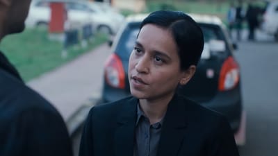 Tillotama Shome in a still from Paatal Lok 2. Tillotama Shome in a still from Paatal Lok 2.