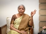 Union finance minister Nirmala Sitharaman at her residence in New Delhi on February 2, 2025. Union finance minister Nirmala Sitharaman at her residence in New Delhi on February 2, 2025.