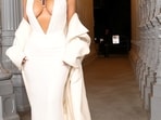Bianca Censori's daring outfit at the Grammys leads to Kim Kardashian's fears about her children's exposure to inappropriate fashion choices.
REUTERS/Mario Anzuoni