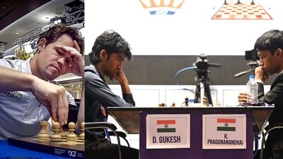 Magnus Carlsen was reminded of his Blitz Championship final controversy. Magnus Carlsen was reminded of his Blitz Championship final controversy.