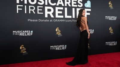 Olivia Rodrigo arrives at the 67th annual Grammy Awards on Sunday. (Jordan Strauss/Invision/AP) Olivia Rodrigo arrives at the 67th annual Grammy Awards on Sunday. (Jordan Strauss/Invision/AP)