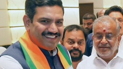 Karnataka BJP chief B Y Vijayendra. (File photo) Karnataka BJP chief B Y Vijayendra. (File photo)