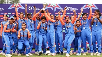 What a team! What a win. Congratulations Niki Prasad and team (BCCI Women-X) What a team! What a win. Congratulations Niki Prasad and team (BCCI Women-X)
